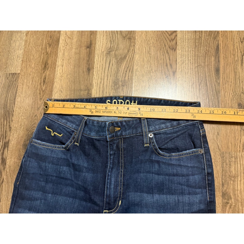 Kimes Ranch Jeans Women Size 8/32 Blue Denim Sarah Jeans Straight Leg Mid Rise - Picture 7 of 10